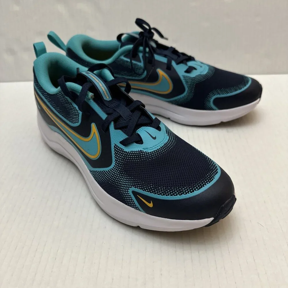 Nike Cosmic Runner Sneaker Size 7Y Womens 9 Midnight Navy HM4402-406 Teens Shoes
